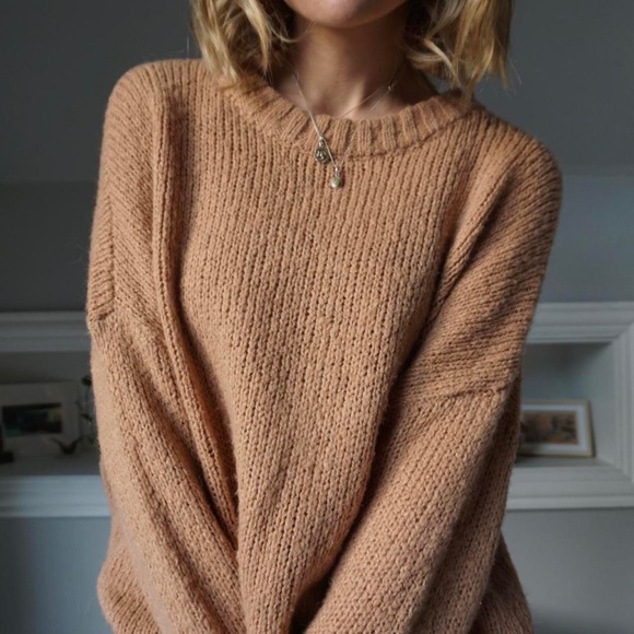 Aerie Chunky Knit Oversized Sweater Women’s Sz small - Picture 2 of 12